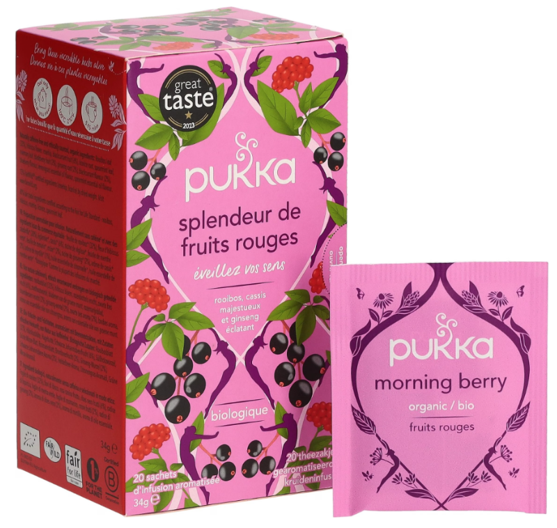Pukka Pracht roter Früchte Tee Bio (20 Beutel)