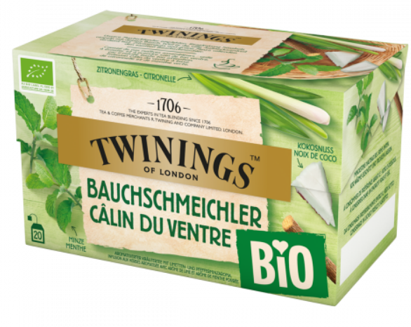 Image of TWININGS Bauchschmeichler Bio (20 Beutel) bei Teedose.ch