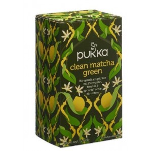Pukka Clean Matcha Green thé bio (20 sachets)