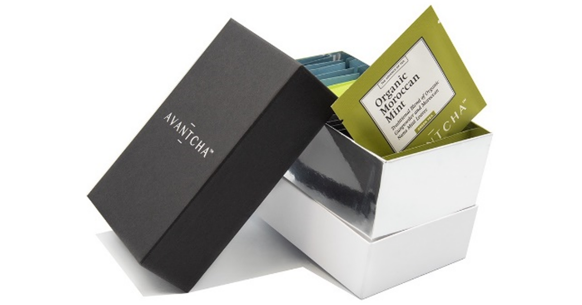 AVANTCHA Organic Silk Cube Gift Box (20 pcs)