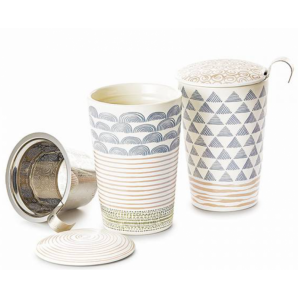 Herboristeria Tea cup Montana with strainer assorted (1pc)
