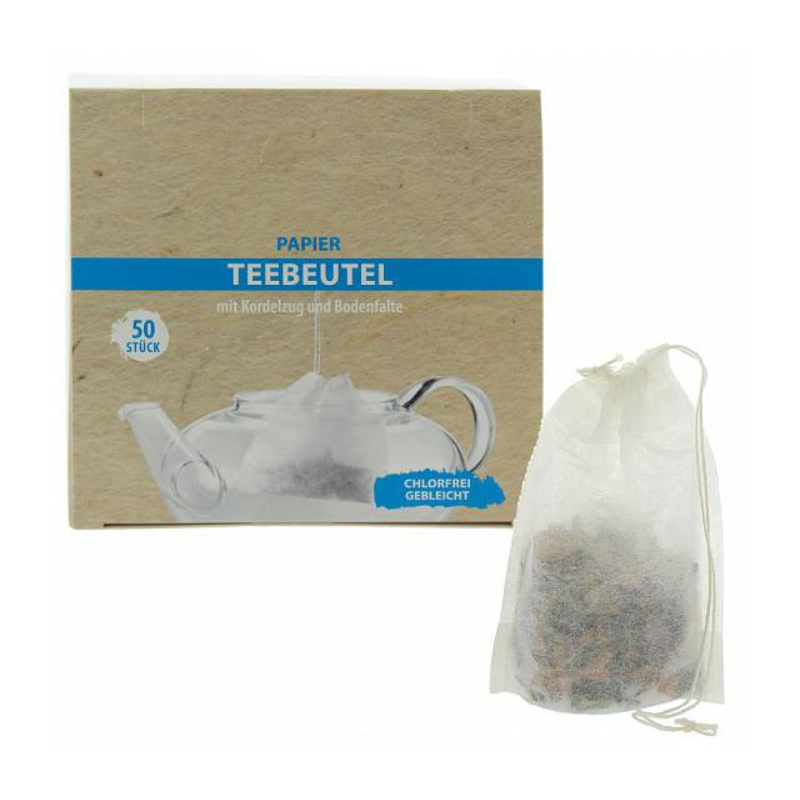 Herboristeria Sachets de thé en papier avec cordon de serrage (50 pcs)