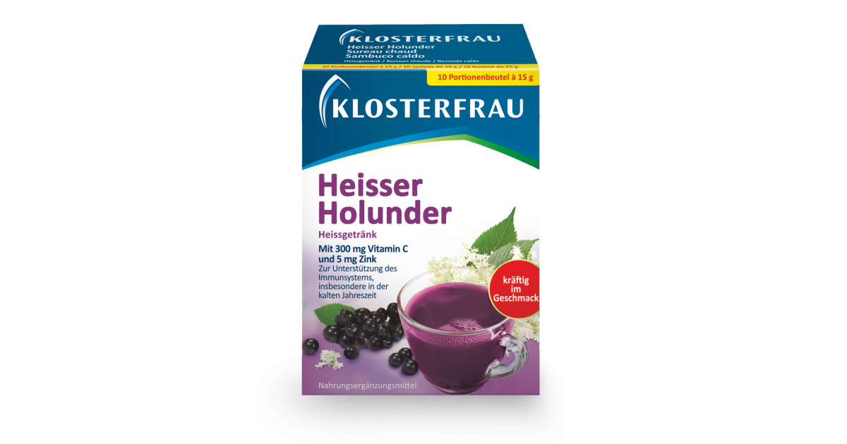 KLOSTERFRAU Heisser Holunder (10x15g)