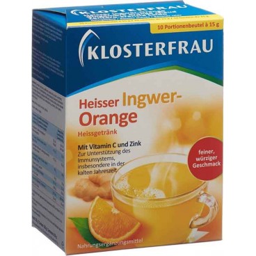 KLOSTERFRAU Gingembre chaud-orange (10x15g)
