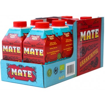 PUERTO MATE BIO Maté & Grenade (8x500ml)