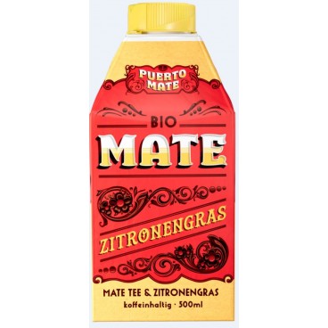 PUERTO MATE BIO Mate & Zitronengras (8x500ml)