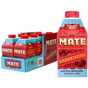 PUERTO MATE BIO Mate & Pomegranate (8x500ml)