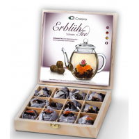 Creano Blossom tea wooden box black tea (12 pcs)