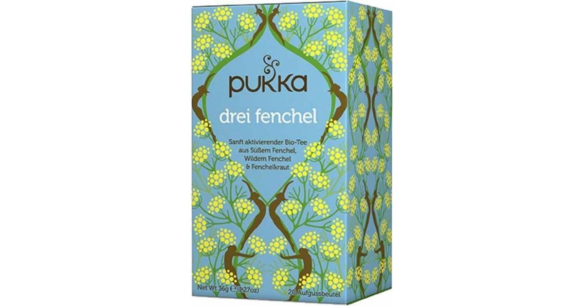 Pukka Trois Fenouil Thé Bio (20 sachets)