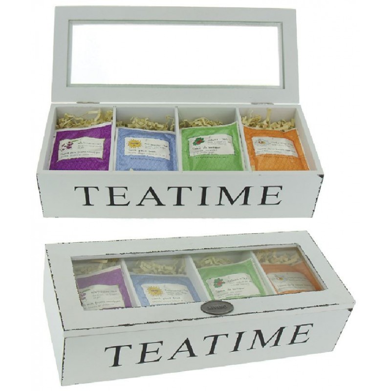 Herboristeria Wooden box Living Teatime (40 bags)