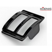 KOENIG Wasserkocher Steel Line schwarz/silber (1.7l)