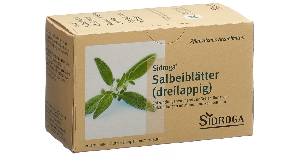 Sidroga Salbeiblätter (20 Beutel)