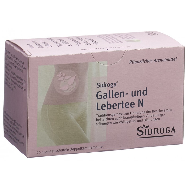 Sidroga Gallen- und Lebertee N (20 Beutel)