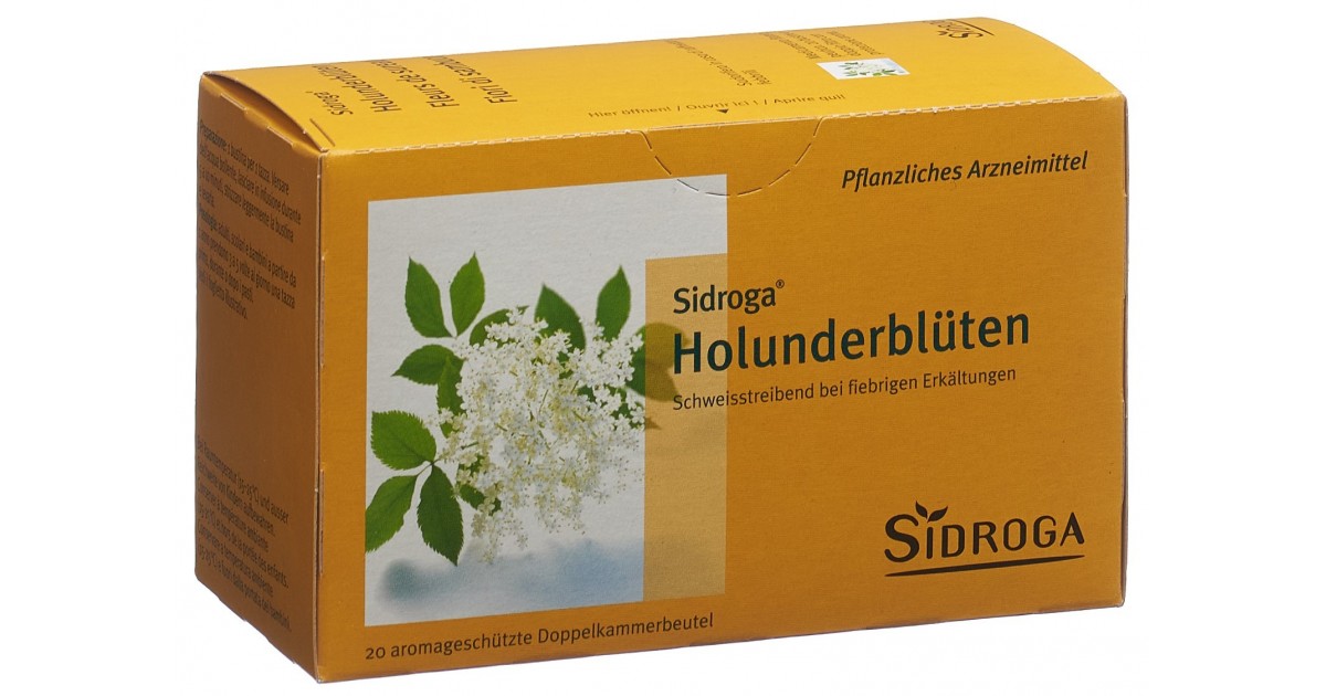 Sidroga Holunderblüten (20 Beutel)