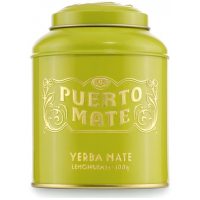  PUERTO MATE tea leaves yerba mate lemongrass tin (100g)
