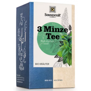 SONNENTOR 3-Minze Tee Bio (18x1.2g)