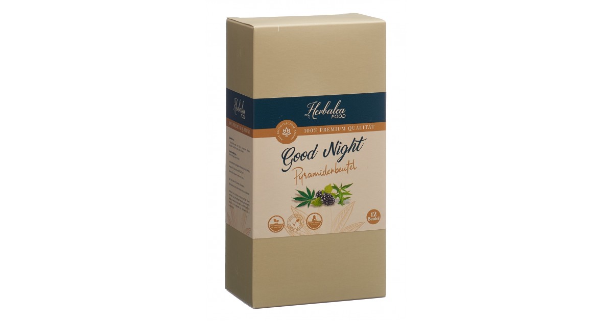 Herbalea Hanftee Gute Nacht Bio (12x1,5g)