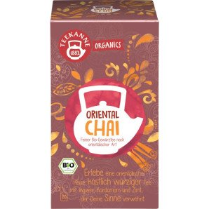 TEEKANNE BIO Oriental Chai Tee (20 Beutel)