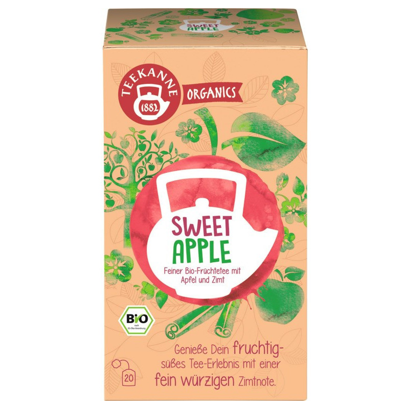 TEEKANNE BIO Sweet Apple Tee (20 Beutel)