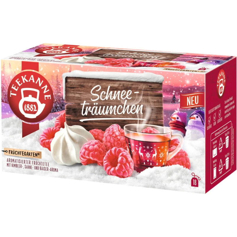 TEEKANNE Schneeträumchen Tee (18 Beutel)