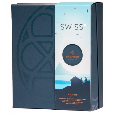 chanoyu organic tea set Swiss Box (4 pieces)