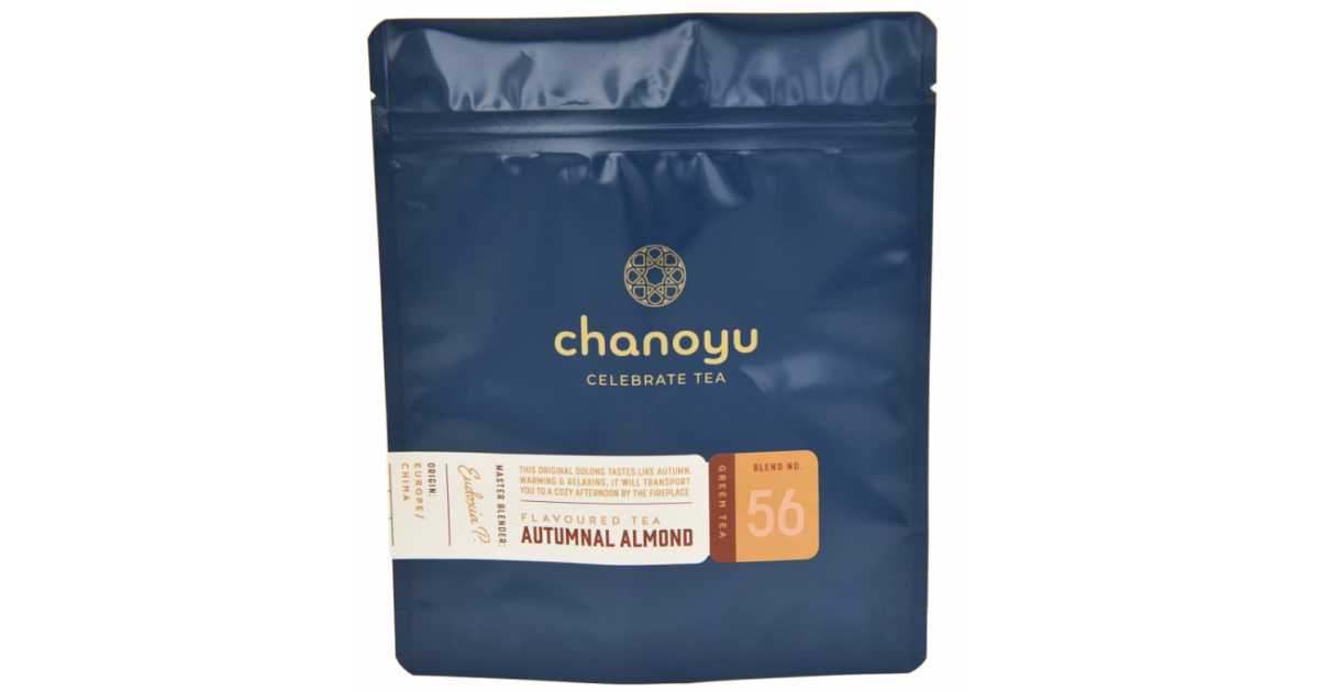chanoyu organic tea Autumnal Almond N°56 (100g)
