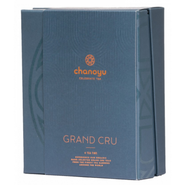 chanoyu organic tea set Grand Cru box (4 pieces)
