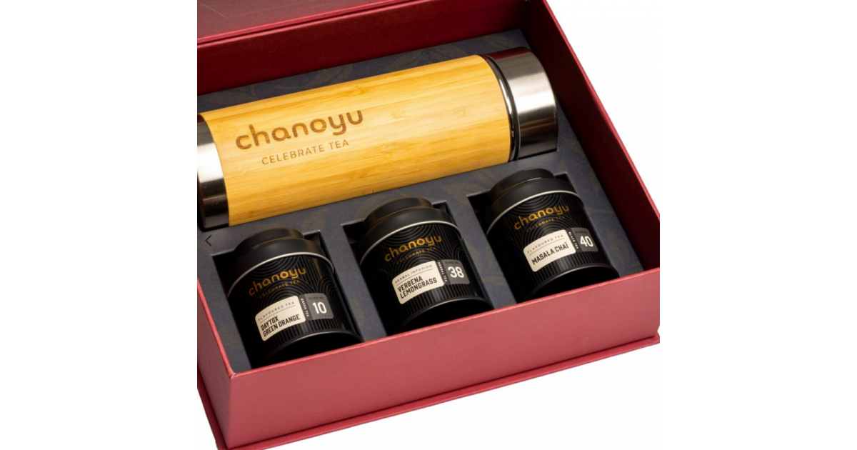 chanoyu organic tea set Explore Box (4 pieces)