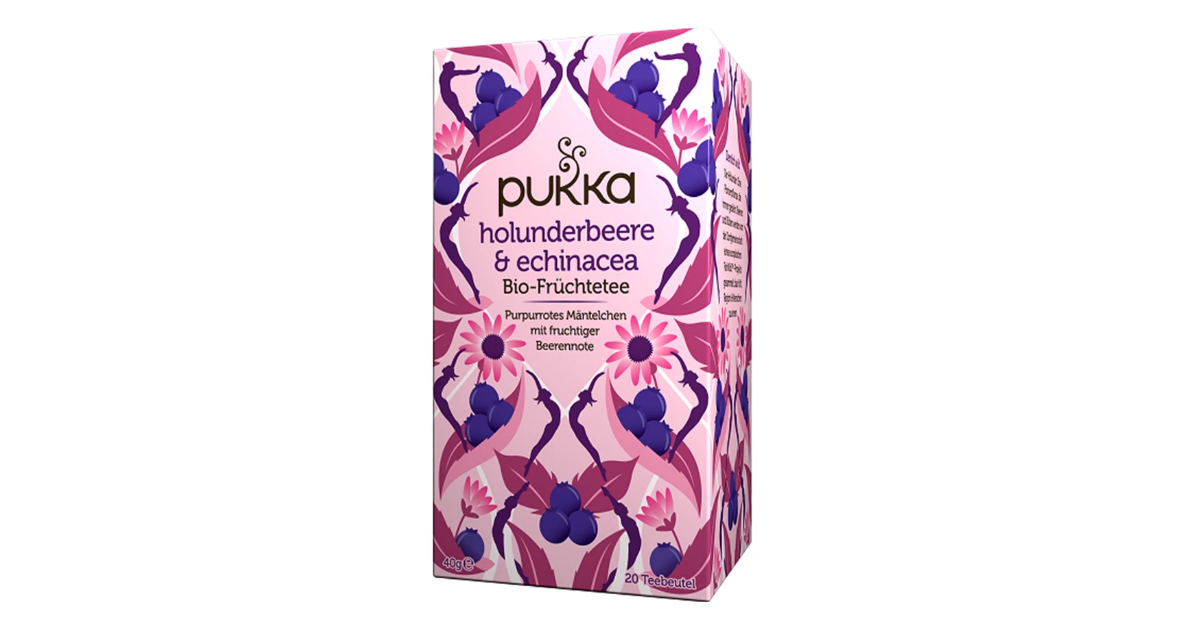 Pukka Holunderbeere & Echinacea Bio-Tee (20 Beutel)