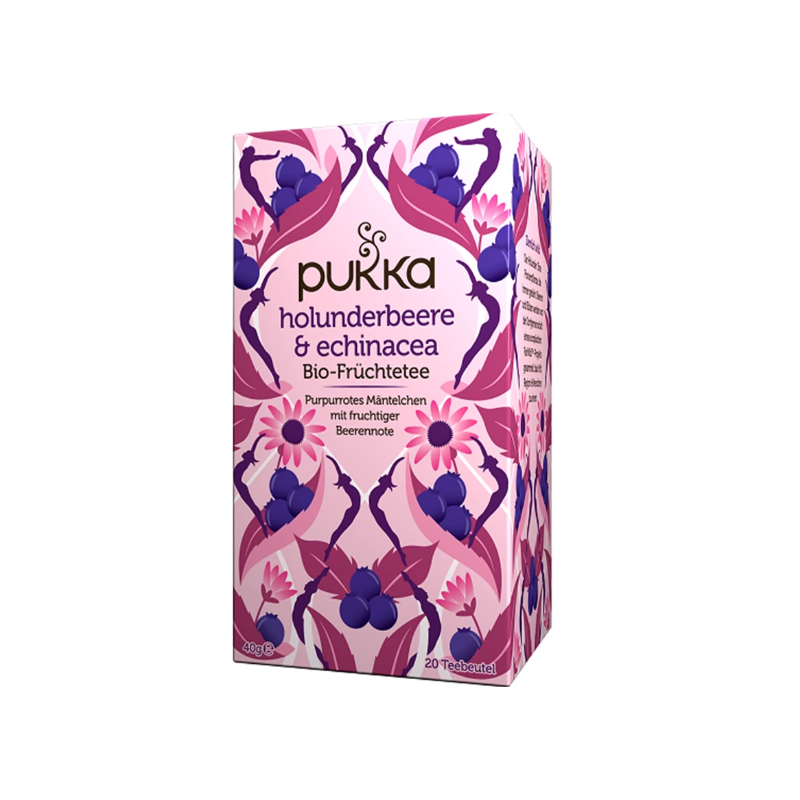 Pukka Elderberry & Echinacea Organic Tea (20 bags)