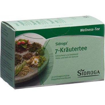 SIDROGA Wellness 7 Kräutertee (20 Beutel)