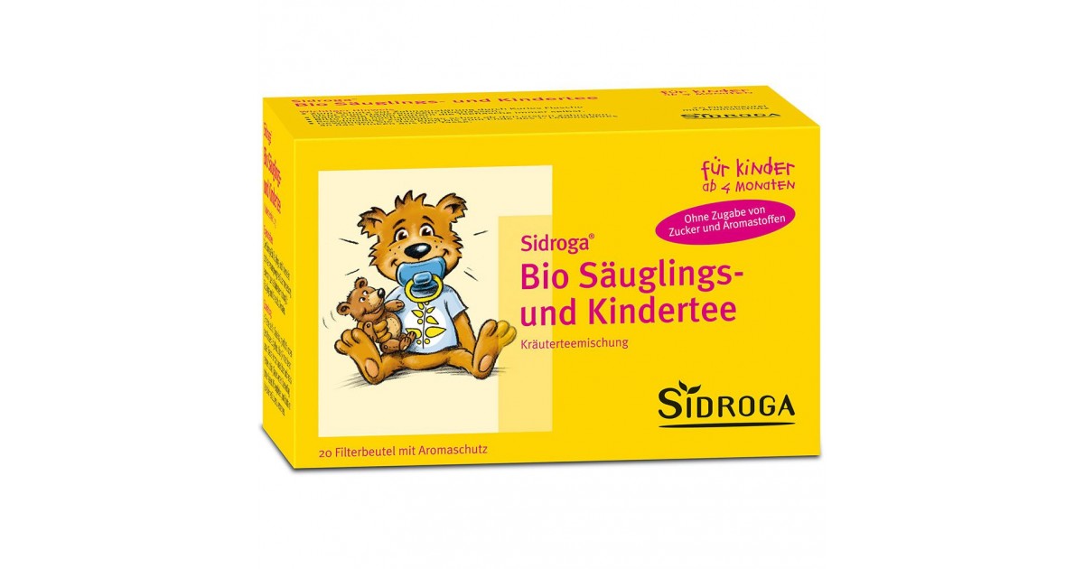 Sidroga Organic infant and children tea (20 bags)
