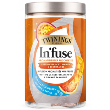 Twinings Infuse fruit de la passion, mangue & orange sanguine (12 sachets)