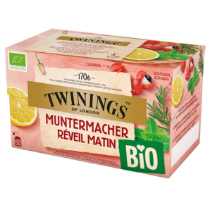 TWININGS Muntermacher Bio (20 Beutel)