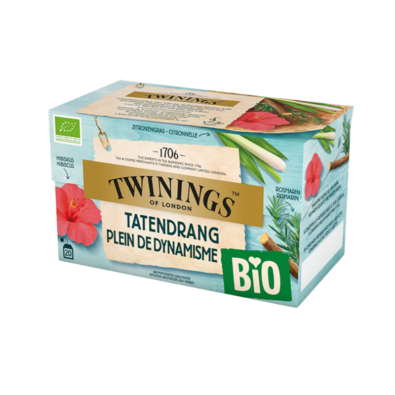 Twinings Tatendrang Bio (20 sachets)