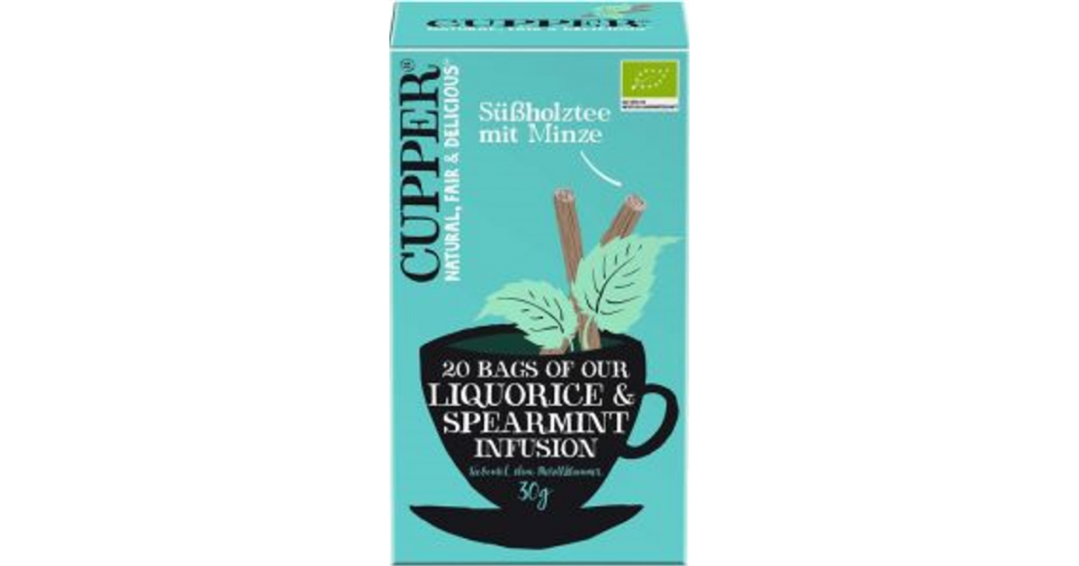 Cupper Licorice tea with mint organic (20 pcs)