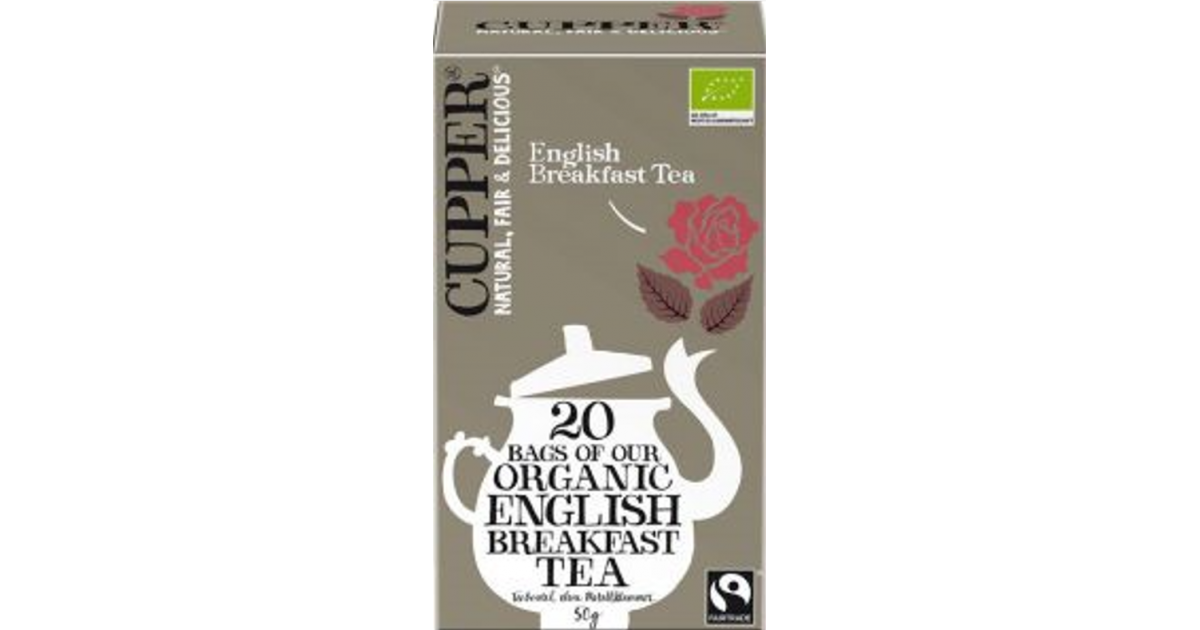 Cupper English Breakfast Tee Fairtrade Bio (20 Stk)