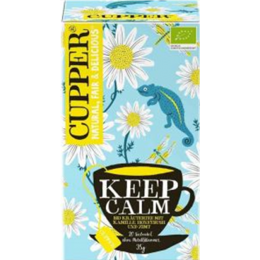 Cupper Keep Calm Herbal Tea Organic (20 pcs)