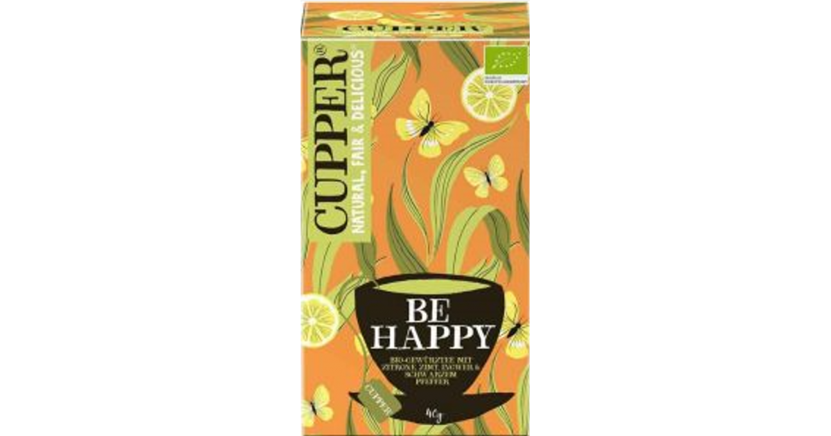 Cupper Be Happy Gewürztee Bio (20 Stk)