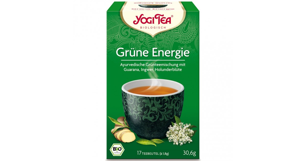 Yogi Tea Energia verde (17 sacchi)