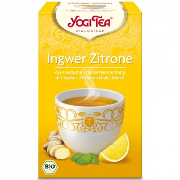 Yogi Tea Zenzero e limone (17 bustine)