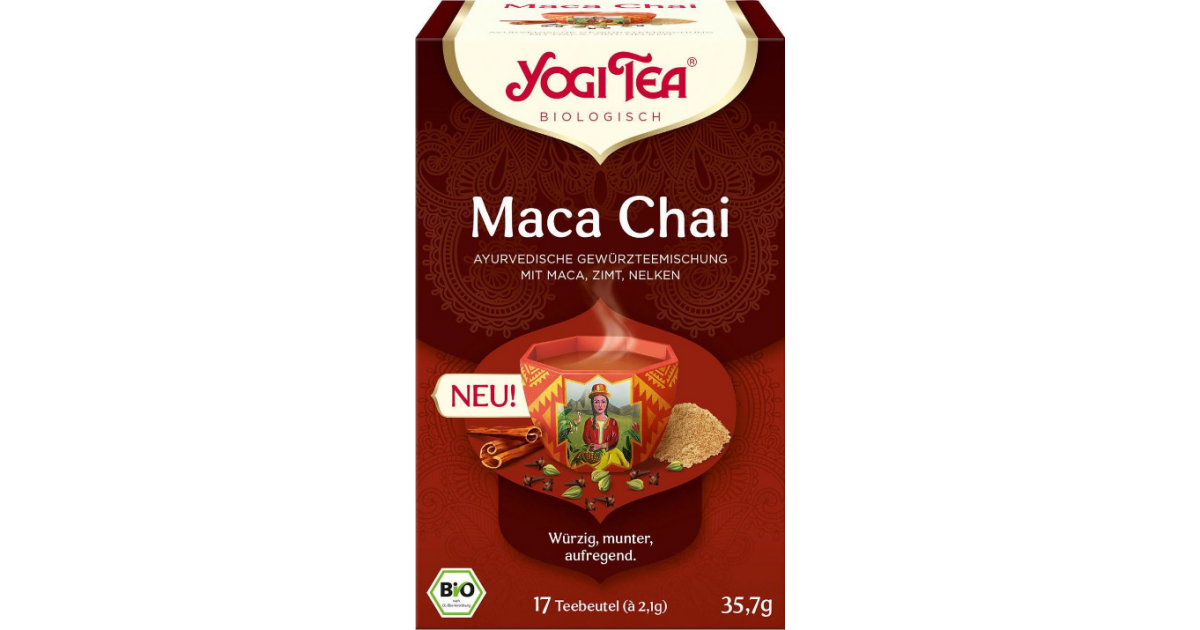 Yogi Tea Maca Chai (17 sachets)