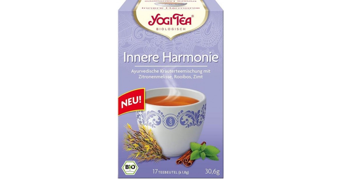 Yogi Tea Harmonie intérieure (17 sachets)