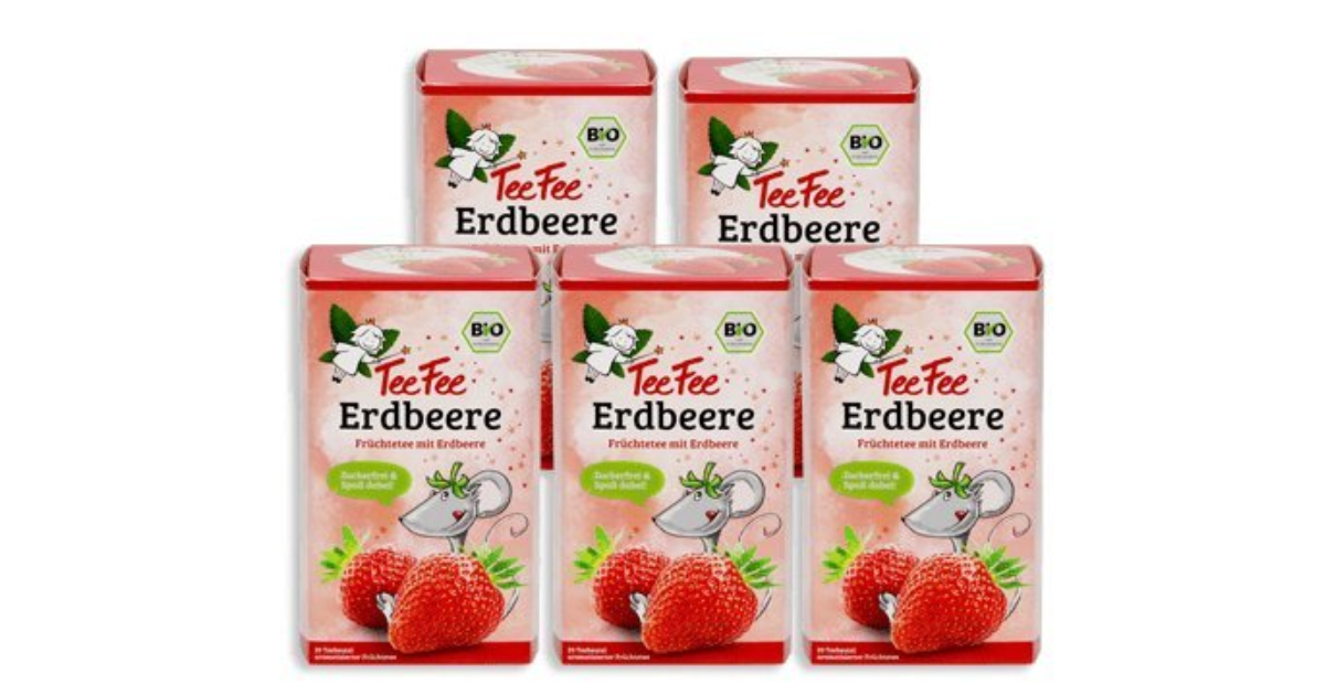 TeeFee Infusion de fruits à la fraise (5x20 pcs)