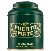 PUERTO MATE Foglie di tè Yerba Mate in lattina (100 g)