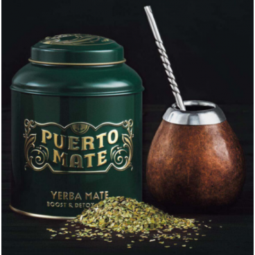 PUERTO MATE Tea leaves yerba mate tin (100g)