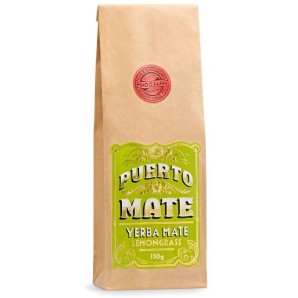 PUERTO MATE Tea leaves yerba mate lemongrass refill bag (150g)