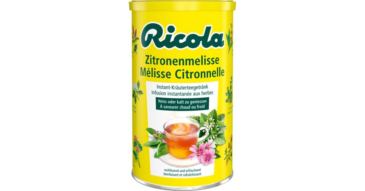 Ricola Instant tea lemon balm tin (200g)