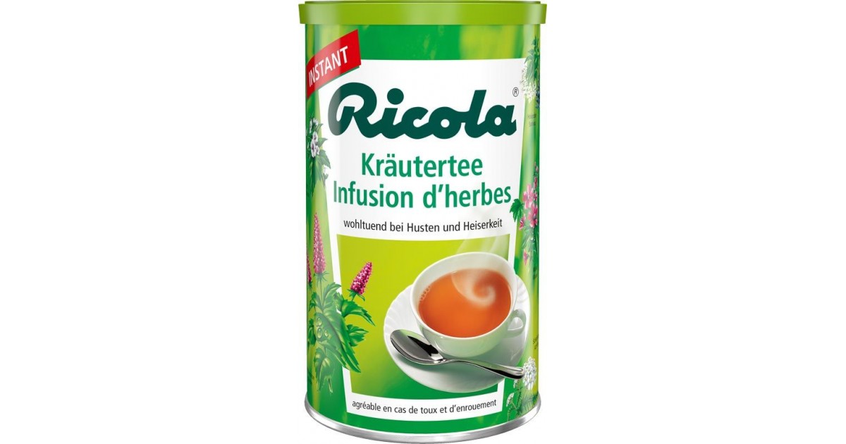 Ricola Instant-Tee Kräuter Dose (200g)