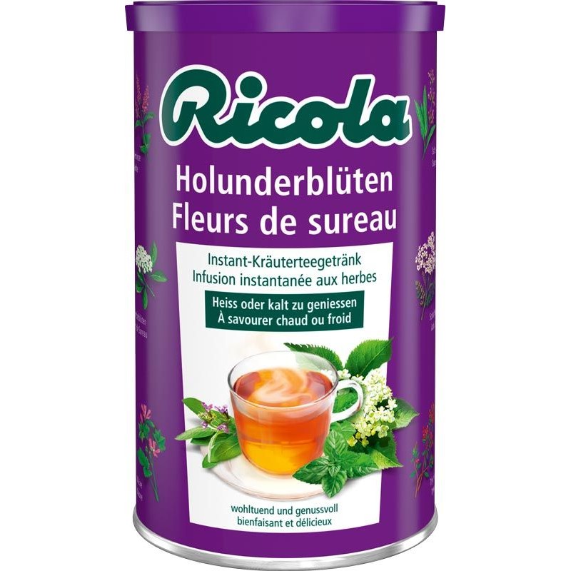 Ricola Instant tea elderflower tin (200g)